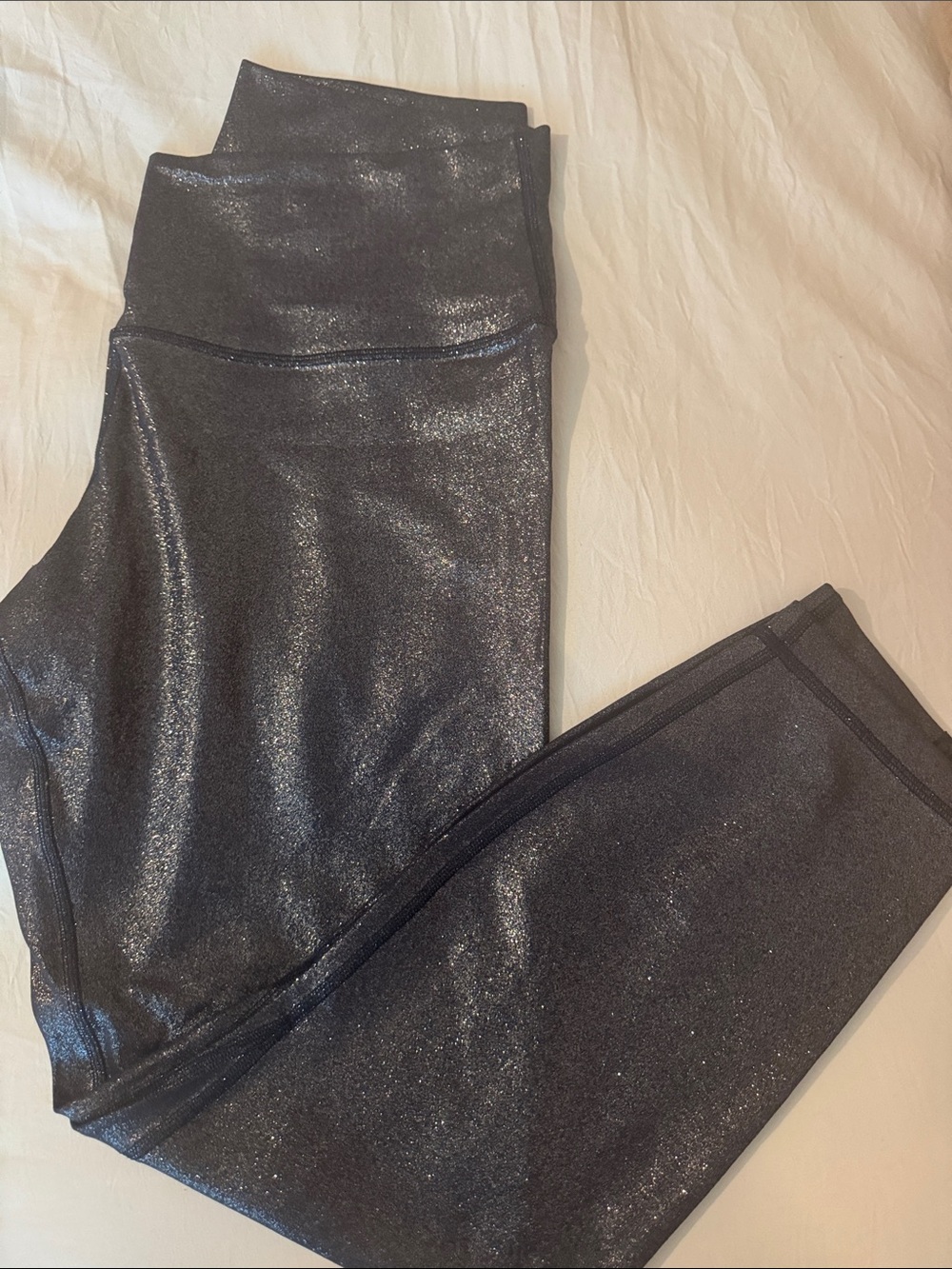 NWOT lululemon athletica Shimmery Navy Leggings